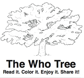 WHO TREE Coloring Book